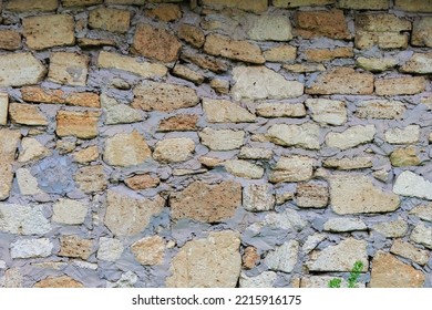 Old Stonework. The Texture Of The Stones.