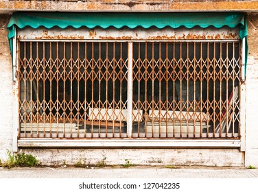 Old Store Front - Closed