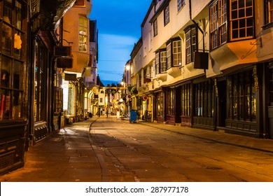 Old Street  In The Evening, York, England, UK, Europe