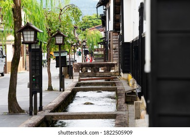 An Old Street In Takayama, Japan.