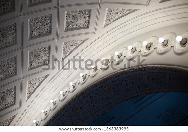 Old Stucco Ceiling Stock Photo Edit Now 1363383995