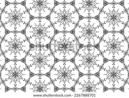 old style background flower shape,Hand-drawn mandalas in oriental doodle decoration for all genders coloring book, children, adults and people with disabilities.,India,Islam,Arabic,Mandala,flower