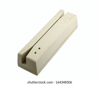 Old Style Magnetic Stripe Card Reader As Used Equipment