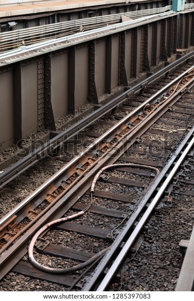 electric subway train set