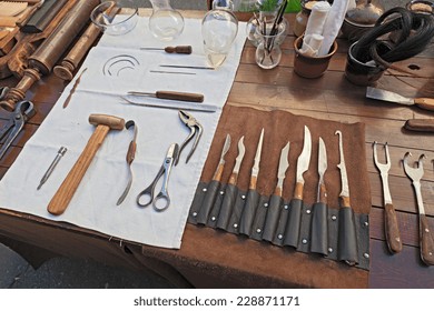 Old Surgical And Dentist Tools - Ancient Medical Equipment 