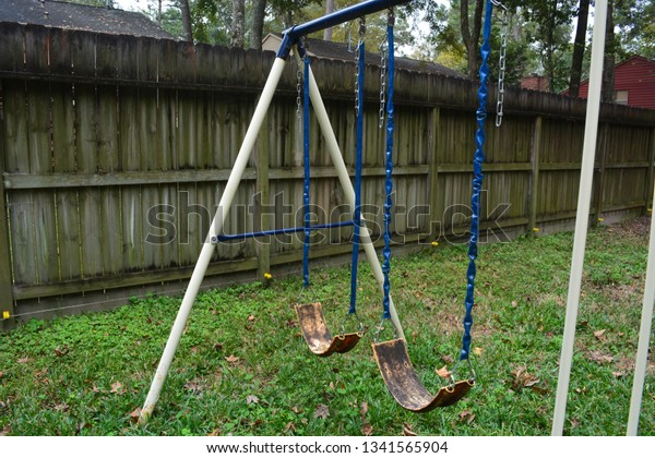 old swing set