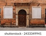 The old synagogue in Ferrara, Emilia-Romagna, Italy