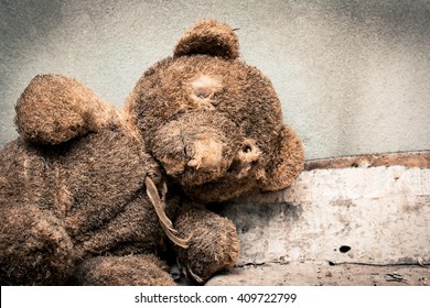 creepy teddy bear