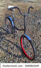 Old Teenage Bike In The Yard