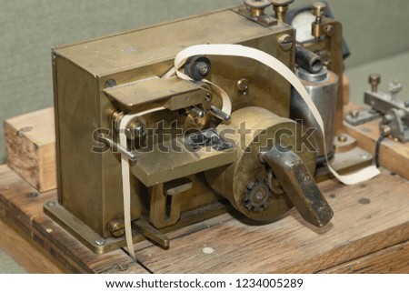 Old Telegraph for communication