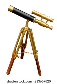 old telescope