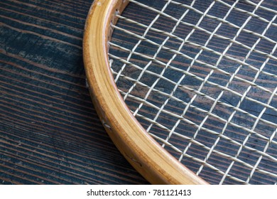 old tennis racket - Powered by Shutterstock