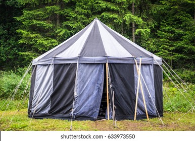 Old Tent At A Festival