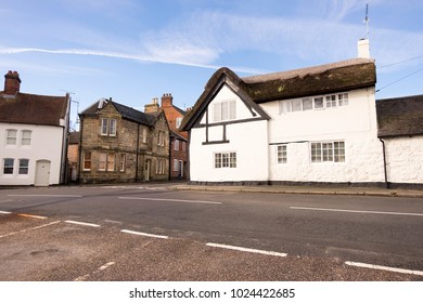 Old Thatched Roof House In Melbourne, Derbyshire, UK