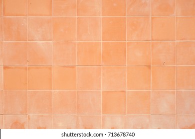 Old Tile Floor For Background