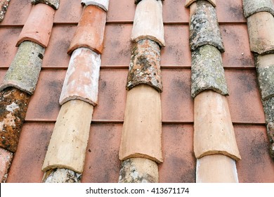 Old Tiles And Clay Roof Tiles

