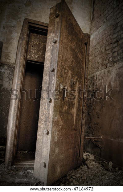 Old Time Worn Vault Stock Photo (Edit Now) 47164972