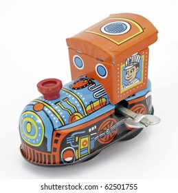 Old Tin Toy Train