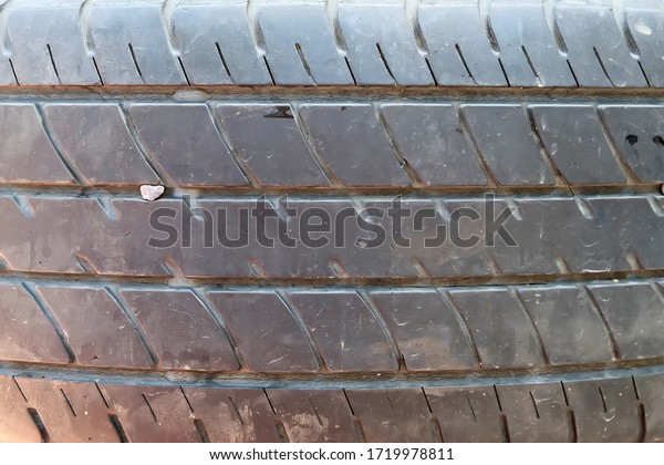 Old tire texture and dirt\
stain