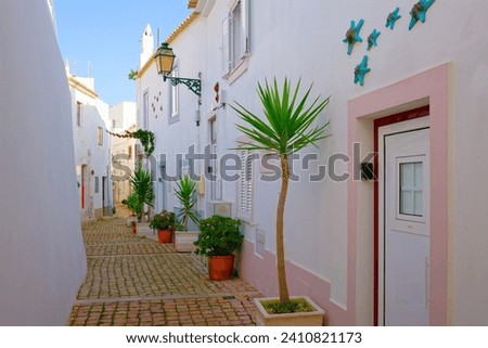The old town of Albufeira in Portugal