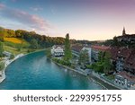 Old town of Bern and Aare river, Switzerland