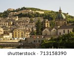 Old town of Cosenza Italy /  Historic buildings in Cosenza, Calabria, Italy