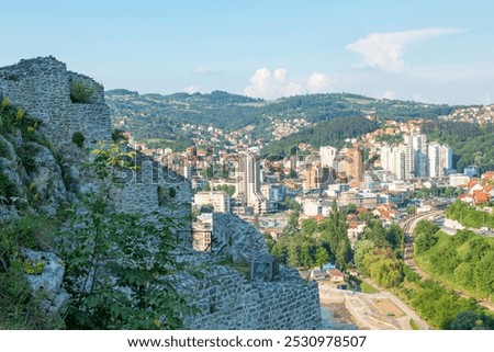 Old Town Fortress in Užice. Serbia.