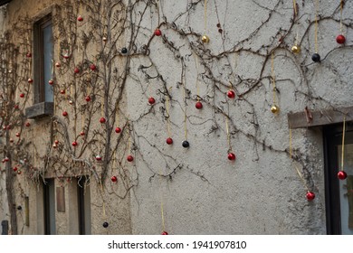 Old Town In The French City Of Pérouges