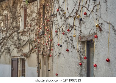 Old Town In The French City Of Pérouges