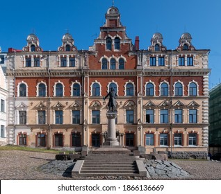 Old town hall in Vyborg, Russia