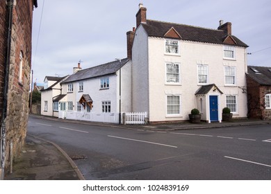 Old Town Houses In Melbourne, Derbyshire, UK