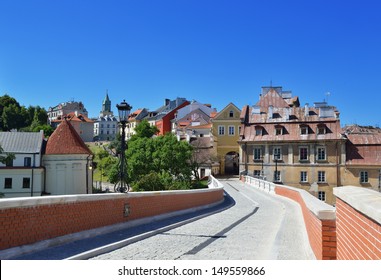 Old Town Of Lublin. City In Poland.