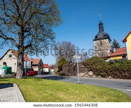 Old town of Magdala in Thuringia