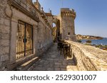 The old town on the island of Korcula, the city where the famous discoverer Makro Polo was born and lived

