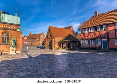 Old Town Of Ribe, Denmark