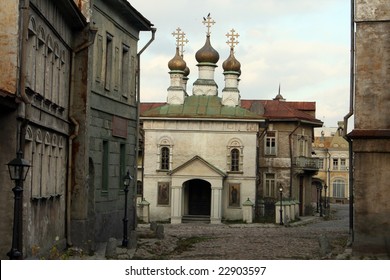 Old Town Scenery Om Mosfilm Film Studio