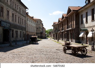 Old Town Scenery On Mosfilm Film Studio