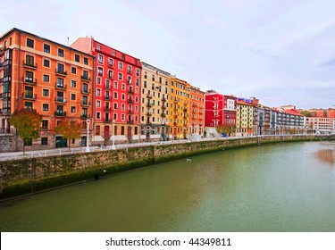 Old Town In Spain, Bilbao