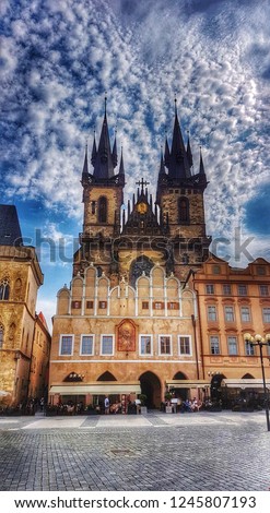 Similar – Foto Bild Gebäude aus der Altstadt der Stadt Prag