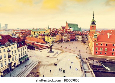 Old Town In Warsaw