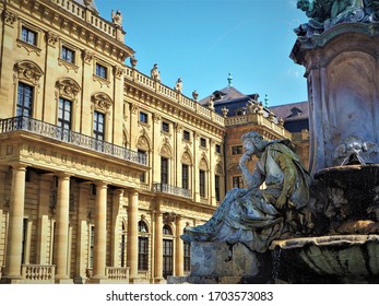 Old Town In Wurzburg, Germany