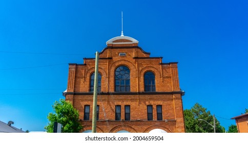 Old Townhall Building In Beeton, Ontario, Canada - Constructed In 1894 - National Heritage Site