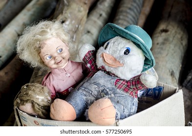 Old Toys And Broken Doll