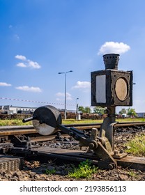 Old Track Switch By The Tracks