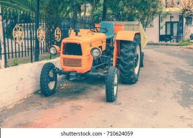 Old tractor