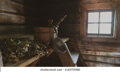 Old Traditional Finish Sauna.