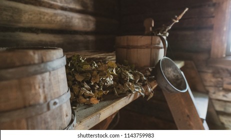 Old Traditional Finish Sauna.