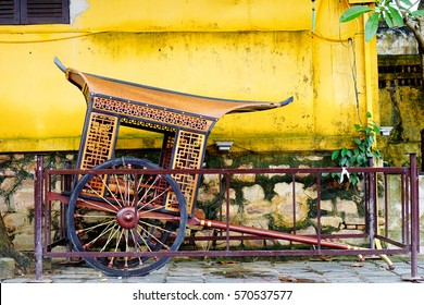 Old Traditional Rickshaw In Hoi An, Vietnam