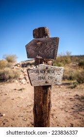 Old Trail Signs Tonto National Forest