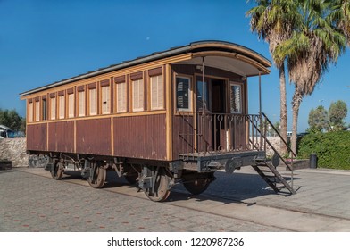 Old Train In HaTachana Tel-Aviv